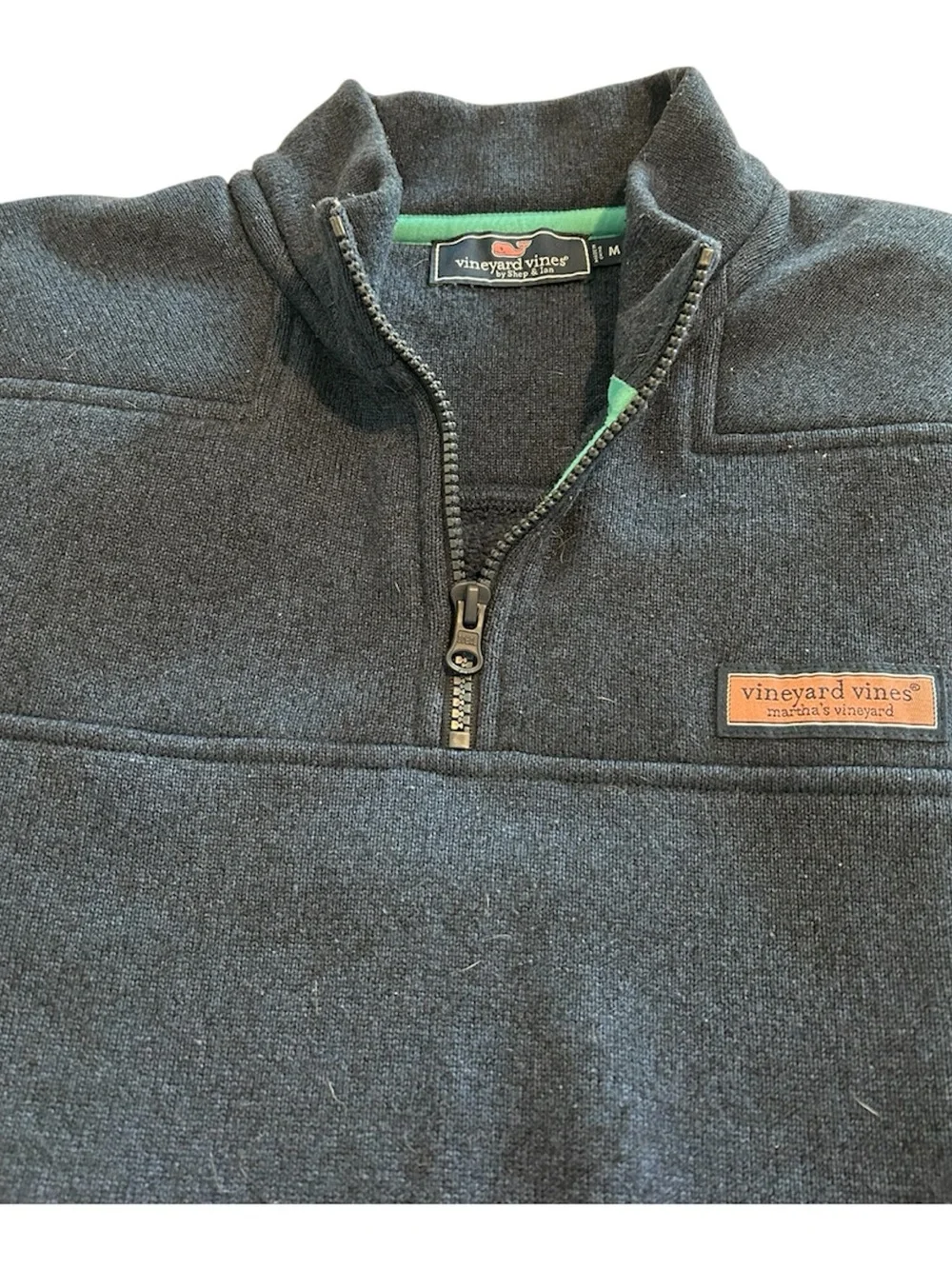 Vineyard Vines Navy 1/4 Zip Pullover